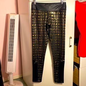 Zumba leggings - heart butt